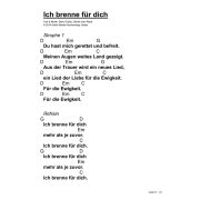 Produktbild des Artikels Noten - Download, Ich brenne für dich