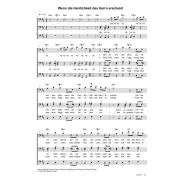Produktbild des Artikels Noten - Download, Wenn die Herrlichkeit des Herrn erscheint