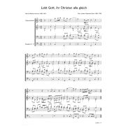 Produktbild des Artikels Noten - Download, Lobt Gott, ihr Christen alle gleich