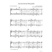 Produktbild des Artikels Noten - Download, Also hat Gott die Welt geliebt