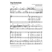 Produktbild des Artikels Noten - Download, Singt Dankeslieder