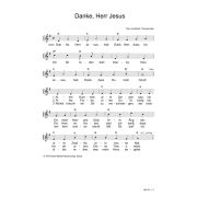Produktbild des Artikels Noten - Download, Danke, Herr Jesus