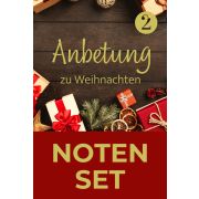Produktbild des Artikels Noten - Download, Anbetung zu Weihnachten 2 (Noten-Set)