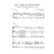 Produktbild des Artikels Noten - Download, Amen - segne uns in deinem Namen