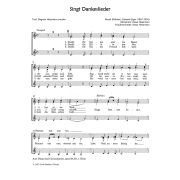 Produktbild des Artikels Noten - Download, Singt Dankeslieder