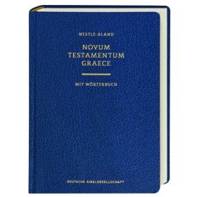 Produktbild des Artikels Novum Testamentum Graece mit Wörterbuch (Bibel - Gebunden)