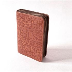 Produktbild des Artikels  Bibelhülle Utah "Namen Jesu" 18,5x12,7x3,7cm