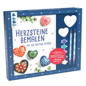 Kreativ-Set: Steine bemalen mit der Dotting-Technik