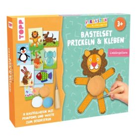 Bastel-Set Prickeln & Kleben - Lieblingstiere
