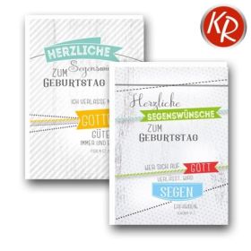 Produktbild des Artikels Faltkarten - Geburtstag 10er Set (Schreibwaren)