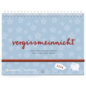 Produktbild des Artikels Vergissmeinnicht 2026 (Kalender - Spiralbindung)