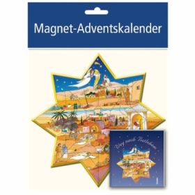 Weg nach Bethlehem - Magnet-Adventskalender