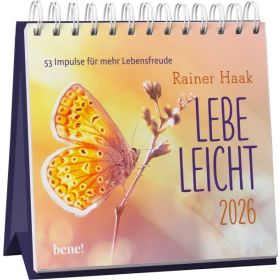 Produktbild des Artikels Kalender - Spiralbindung Lebe leicht 2026 - Aufstellkalender