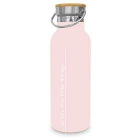 Isolierflasche "enjoy the little things" rose