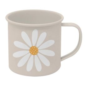 Produktbild des Artikels  Emaille-Becher "Happy Flower"