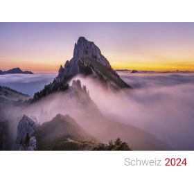 Schweizer Bergkalender 2024 - Deutsch