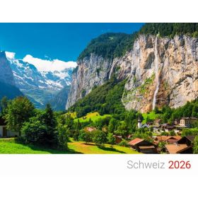 Produktbild des Artikels Schweizer Bergkalender 2026 - Deutsch (Kalender - Spiralbindung)
