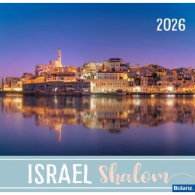 Produktbild des Artikels Israel Shalom 2026 - Tischkalender (Kalender - Spiralbindung)