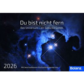 Produktbild des Artikels Du bist nicht fern 2026 - Postkartenkalender (Kalender - Spiralbindung)