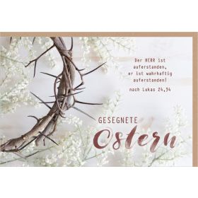 Produktbild des Artikels Schreibwaren Faltkarte "Gesegnete Ostern"