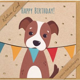 Produktbild des Artikels Faltkarte "Happy Birthday"/Hund (Schreibwaren)