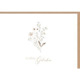Produktbild des Artikels Faltkarte "In stillem Gedenken" (Schreibwaren)