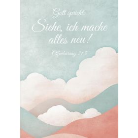 Produktbild des Artikels Jahreslosung 2026 - Postkarten "Wolken" 12 Stück (Schreibwaren)