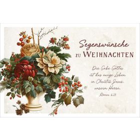Minikarten Weihnachten "Meisterwerke" - 12 Stück