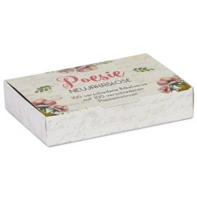 Produktbild des Artikels Neujahrslose "Poesiemotive" (Schreibwaren)