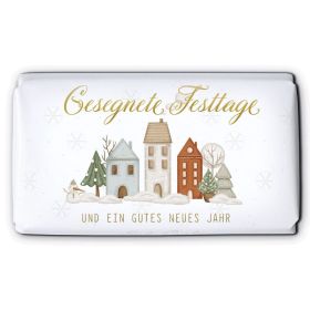 Produktbild des Artikels Schokoladengrüße "Gesegnete Festtage" (40g) (Lebensmittel)