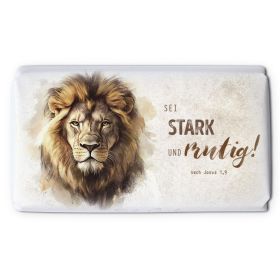 Produktbild des Artikels Schokoladengrüße "Sei stark und mutig!" (40g) (Lebensmittel)