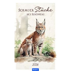 Produktbild des Artikels SchmuckStücke des Schöpfers 2026 - Posterkalender (Kalender - Spiralbindung)