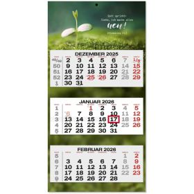 Produktbild des Artikels 3-Monatsplaner Jahreslosung 2026 (Kalender)