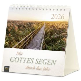 Produktbild des Artikels Mit Gottes Segen durch das Jahr 2026 (Kalender - Spiralbindung)