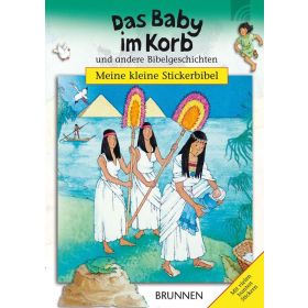 Meine kleine Stickerbibel - Das Baby im Korb