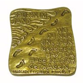 Bronze-Wandbild
