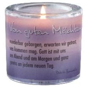 Produktbild des Artikels Windlicht LichtMomente "Von guten Mächten" ()