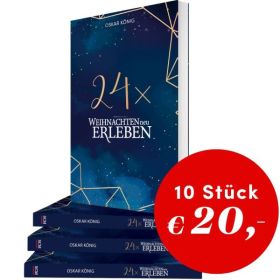 Produktbild des Artikels Buch - Klappenbroschur 24 x Weihnachten neu erleben - Paket