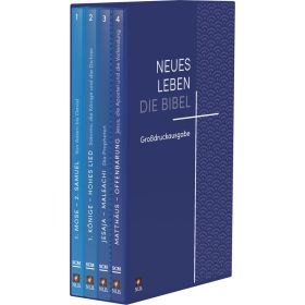 Produktbild des Artikels Bibel - Gebunden Neues Leben. Die Bibel, Großdruckausgabe in 4 Bänden