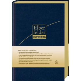 Elberfelder Studienbibel - Leder, Goldschnitt