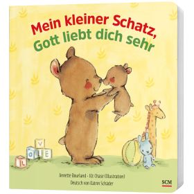 Produktbild des Artikels Buch - Pappbilderbuch Mein kleiner Schatz, Gott liebt dich sehr