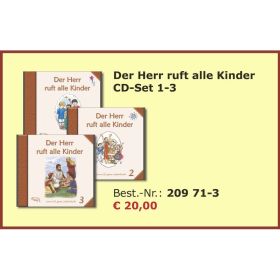 Produktbild des Artikels Audio - CD Der Herr ruft alle Kinder 1-3 - Paket