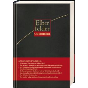 Produktbild des Artikels Elberfelder Studienbibel, Leder anthrazit (Bibel - Leder)