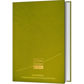 Produktbild des Artikels Elberfelder Studienbibel, Kunstleder, mit Sprachschlüssel und Handkonkordanz (Bibel - Kunstleder)