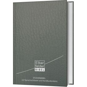 Produktbild des Artikels Elberfelder Studienbibel, Leder, mit Sprachschlüssel und Handkonkordanz (Bibel - Leder)