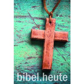 Produktbild des Artikels NeÜ Bibel.heute - Standard - Motiv Holzkreuz (Bibel - Gebunden)