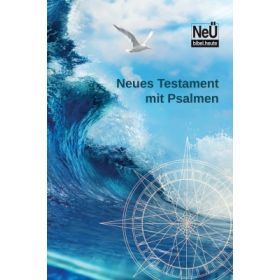 Produktbild des Artikels NeÜ Bibel.heute - NT mit Psalmen - Motiv Welle (Bibel - Paperback)