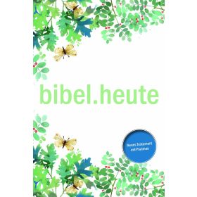 Produktbild des Artikels NeÜ Bibel.heute - NT mit Psalmen - Motiv Blätter (Bibel - Paperback)