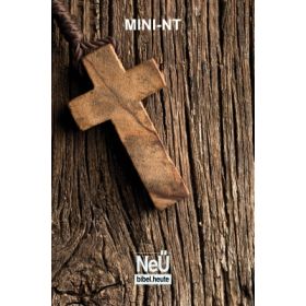 NeÜ Bibel.heute - Mini-NT - Holzkreuz