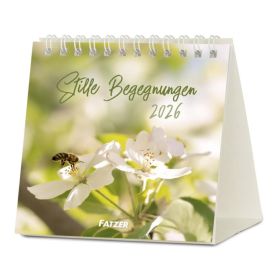 Produktbild des Artikels Stille Begegnungen 2026 - Tischkalender (Kalender - Spiralbindung)